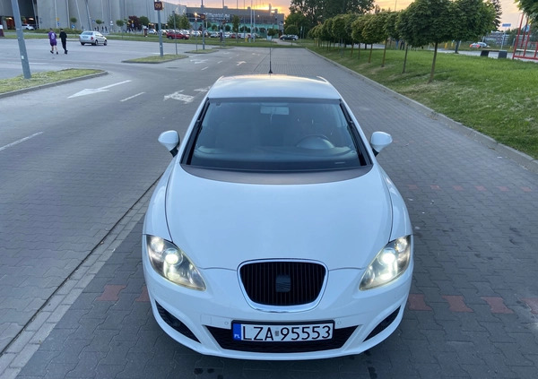 Seat Leon cena 27900 przebieg: 290000, rok produkcji 2010 z Zamość małe 352